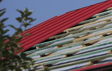 Curling Tye Green corrugated roofing costs